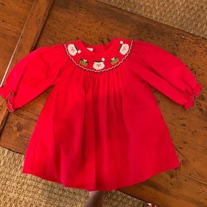 Red Santa 6M edgehill dress.